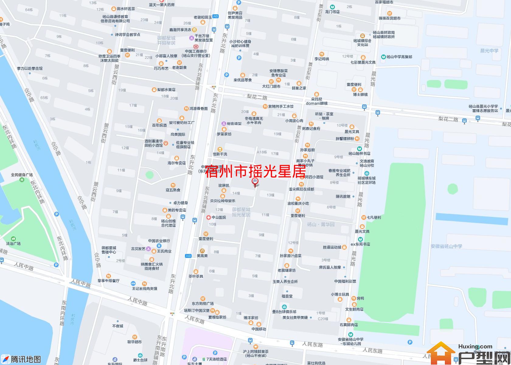 摇光星居小区 - 户型网
