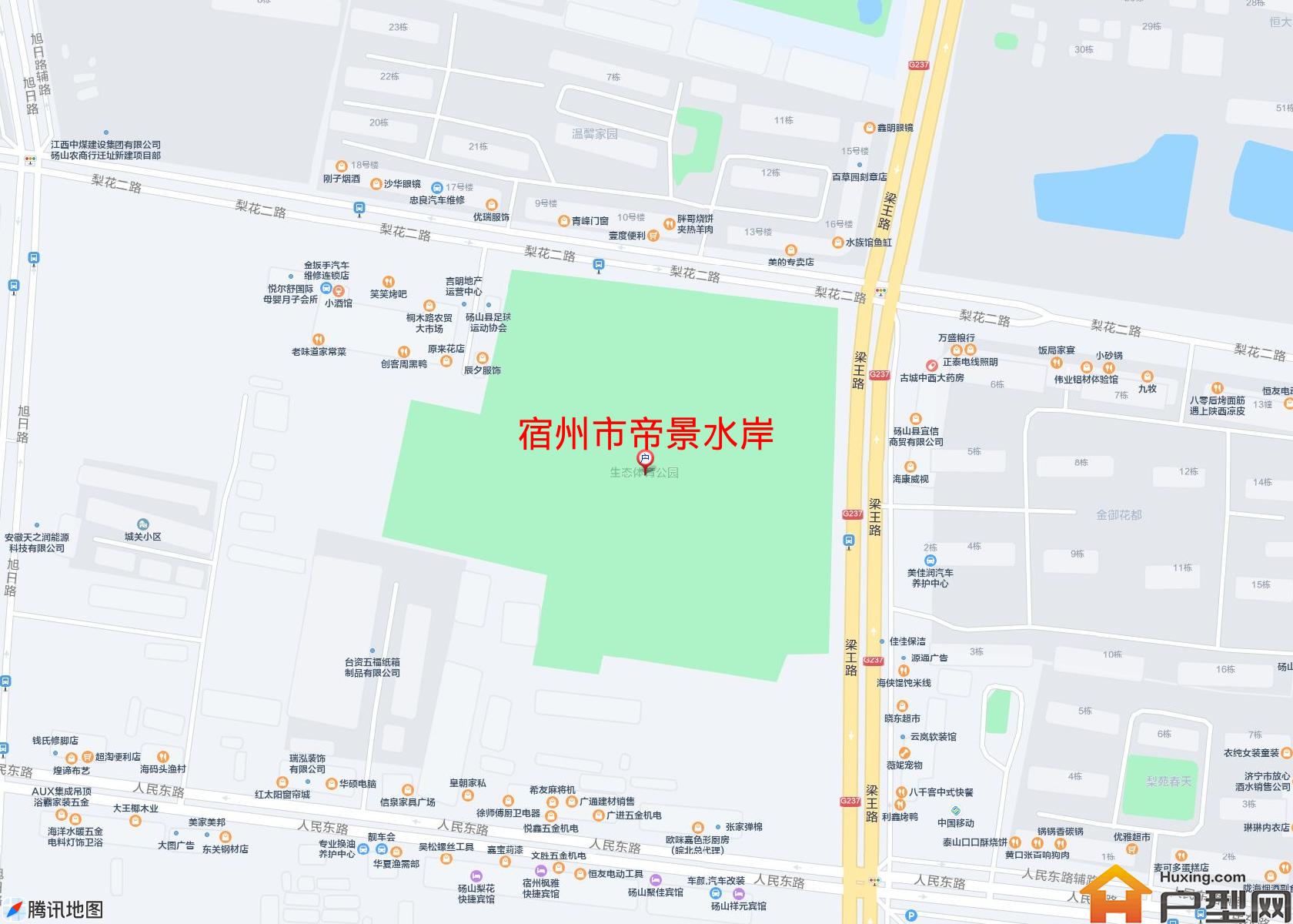 帝景水岸小区 - 户型网