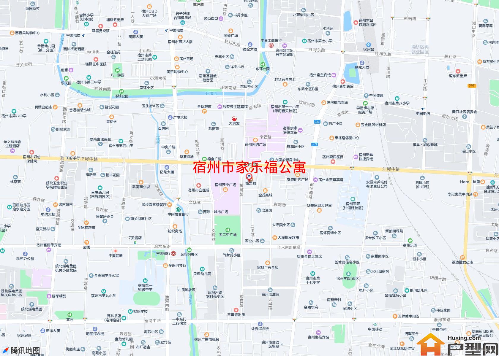家乐福公寓小区 - 户型网