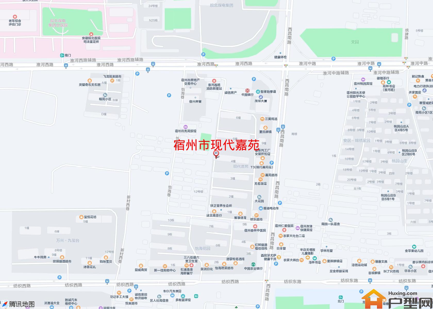 现代嘉苑小区 - 户型网