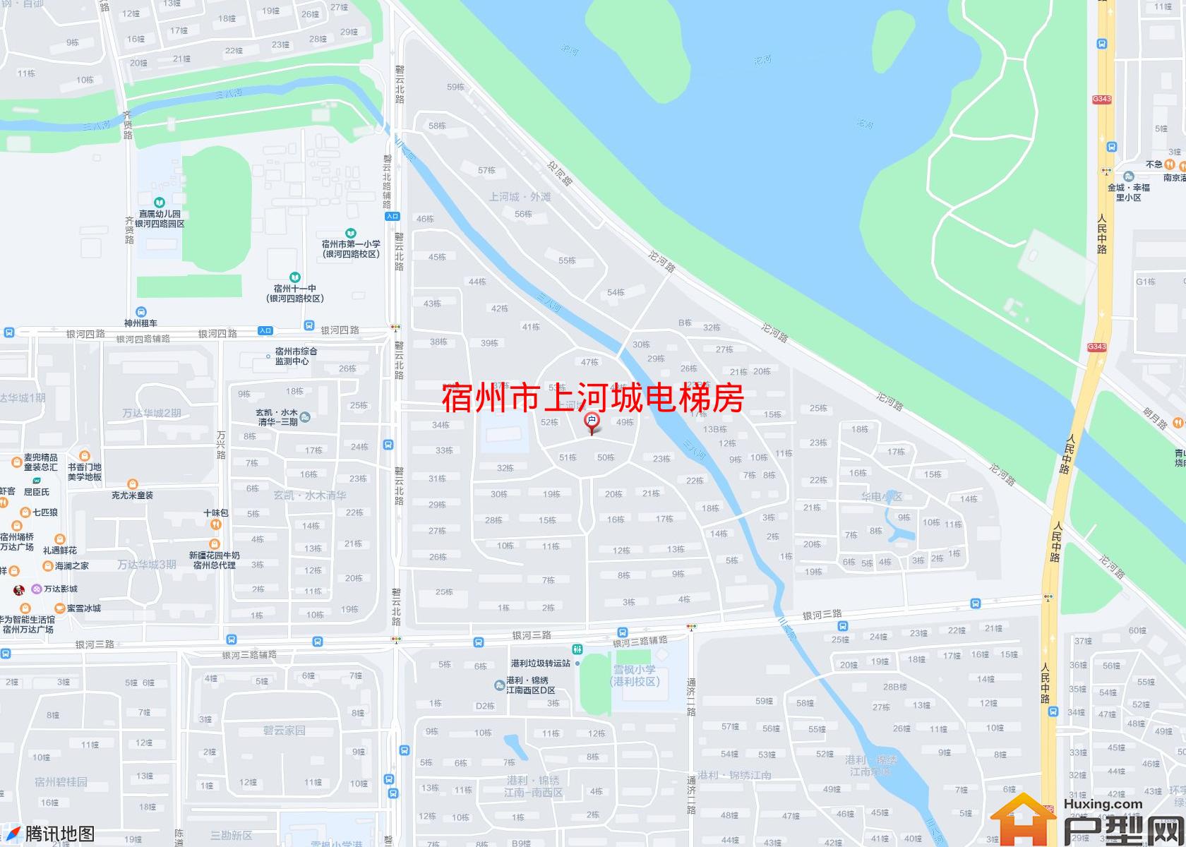 上河城电梯房小区 - 户型网