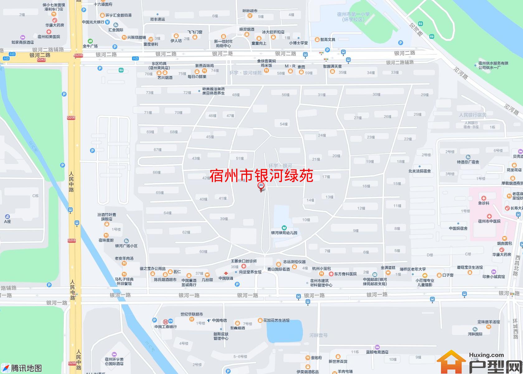 银河绿苑小区 - 户型网
