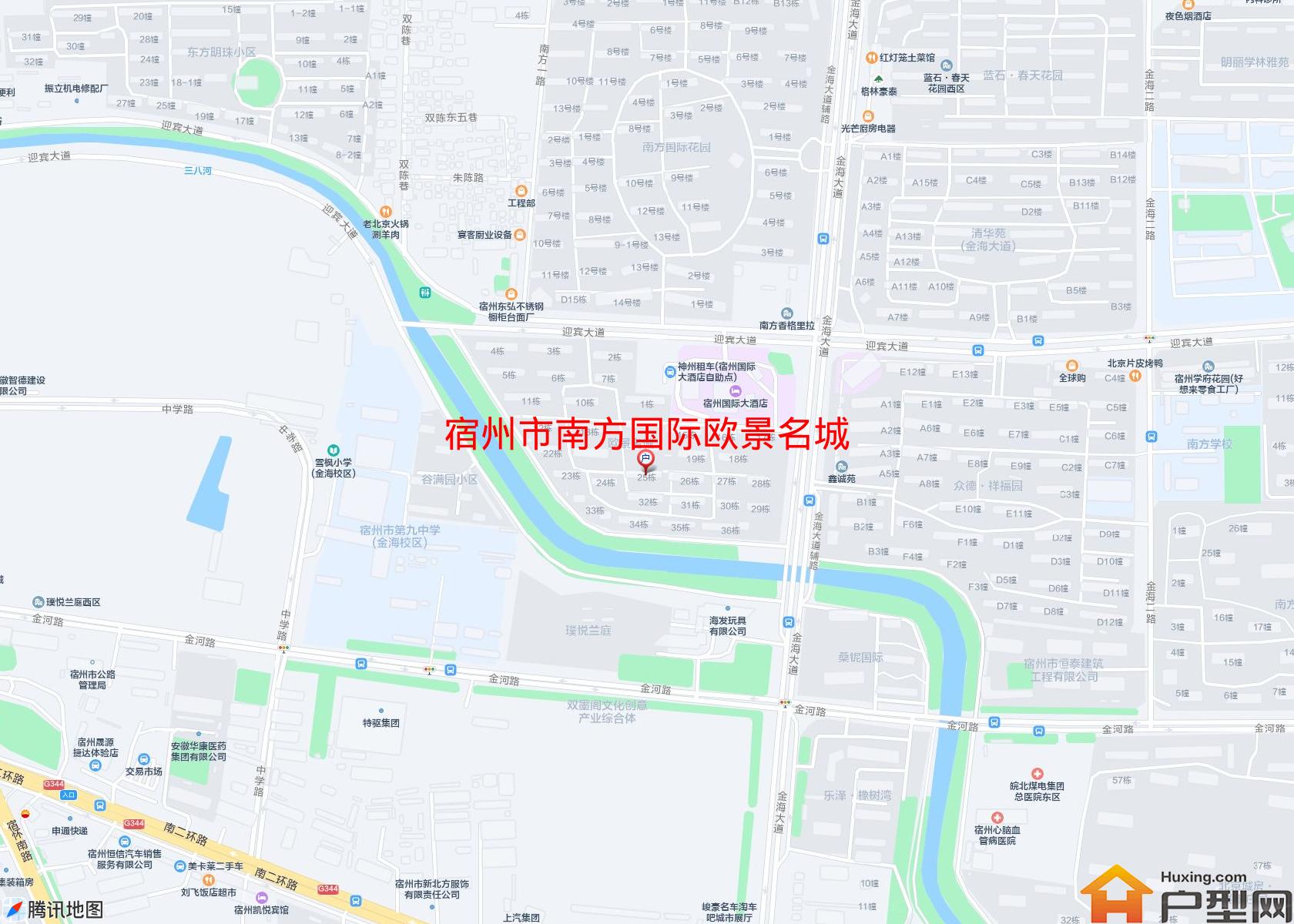 南方国际欧景名城小区 - 户型网