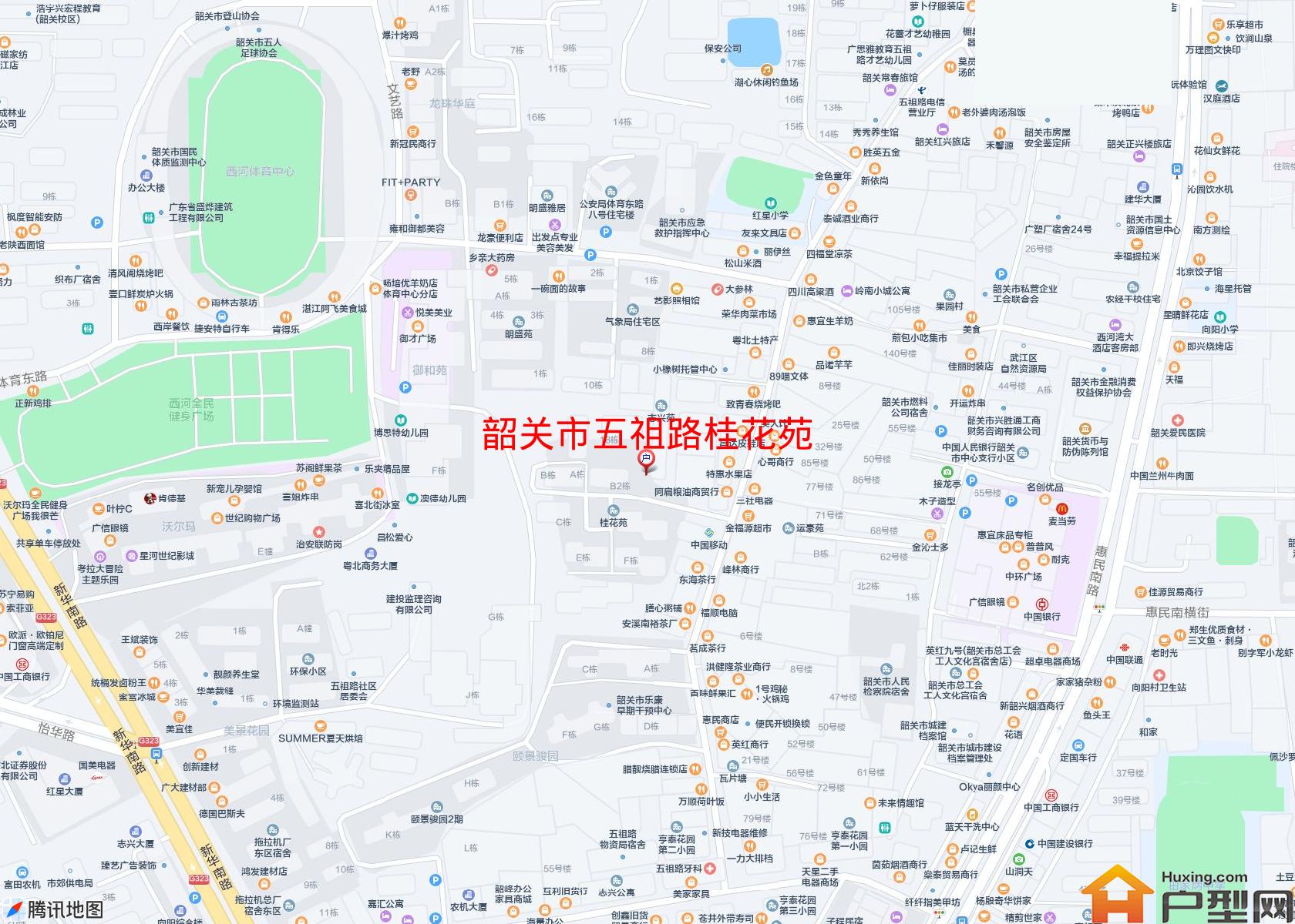 五祖路桂花苑小区 - 户型网