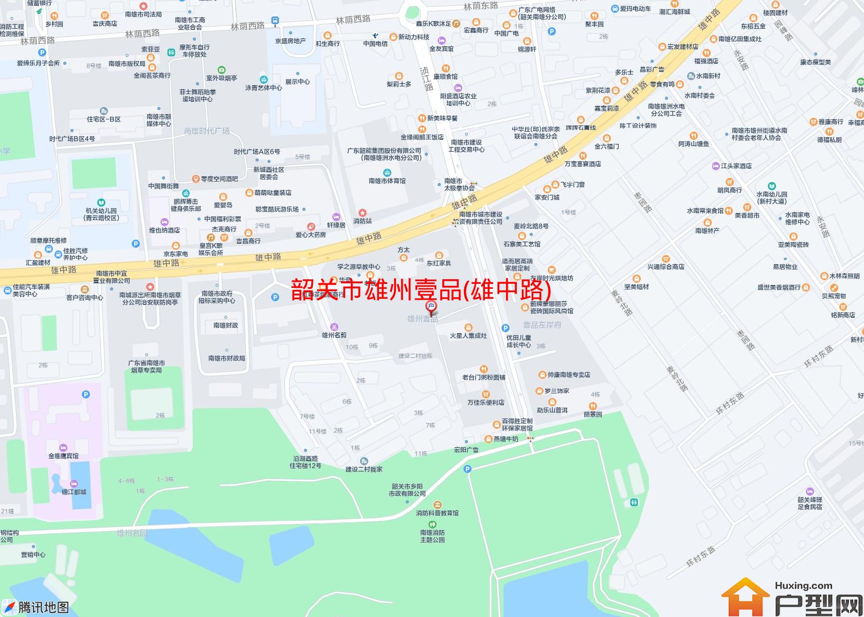 雄州壹品(雄中路)小区 - 户型网