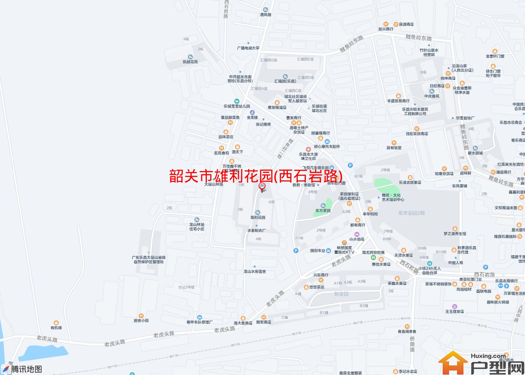 雄利花园(西石岩路)小区 - 户型网