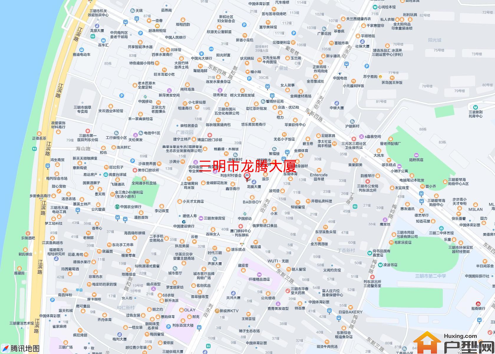 龙腾大厦小区 - 户型网