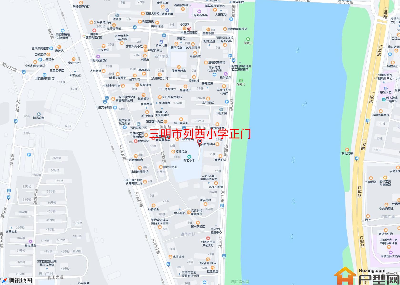 列西小学正门小区 - 户型网
