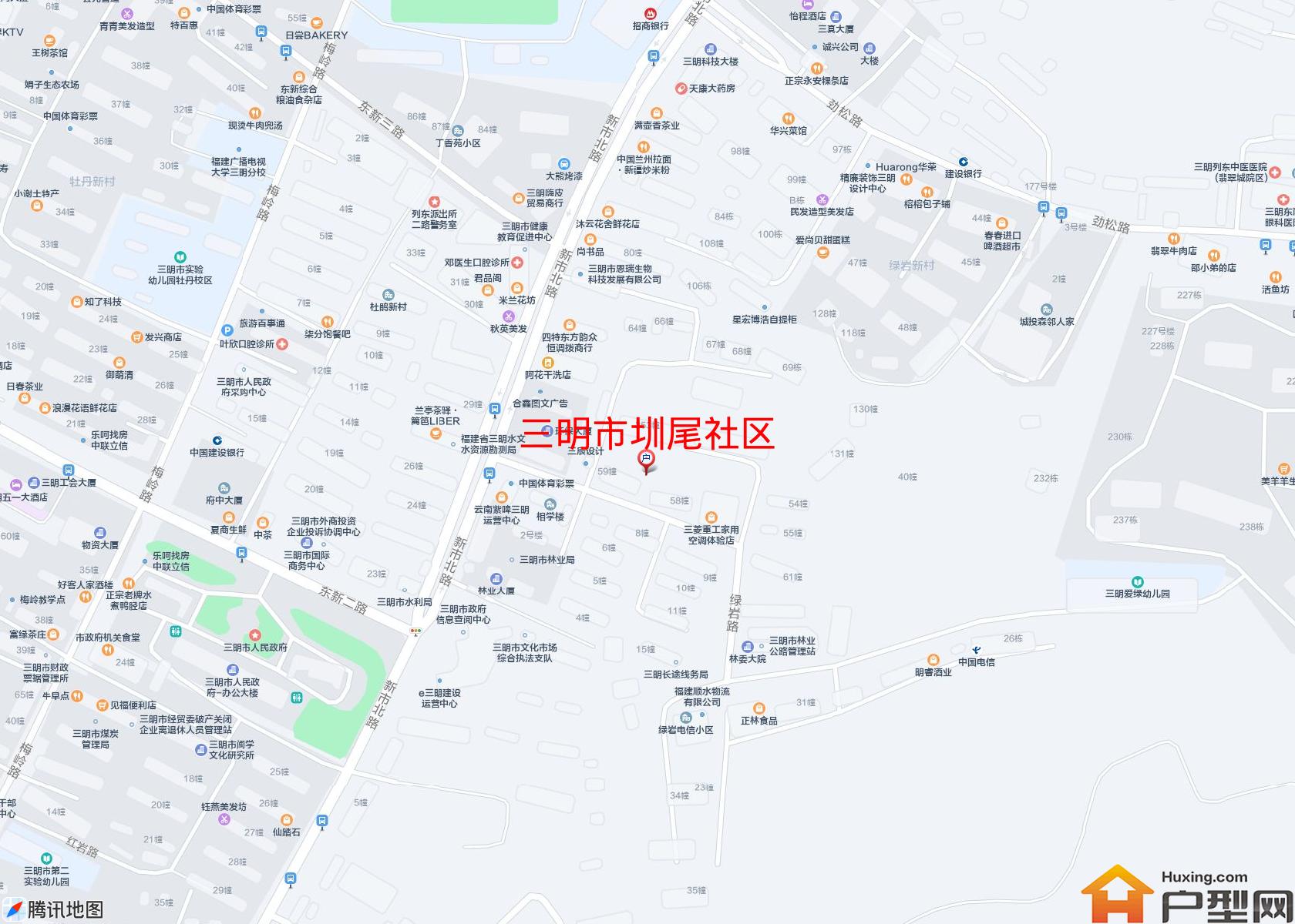 圳尾社区小区 - 户型网