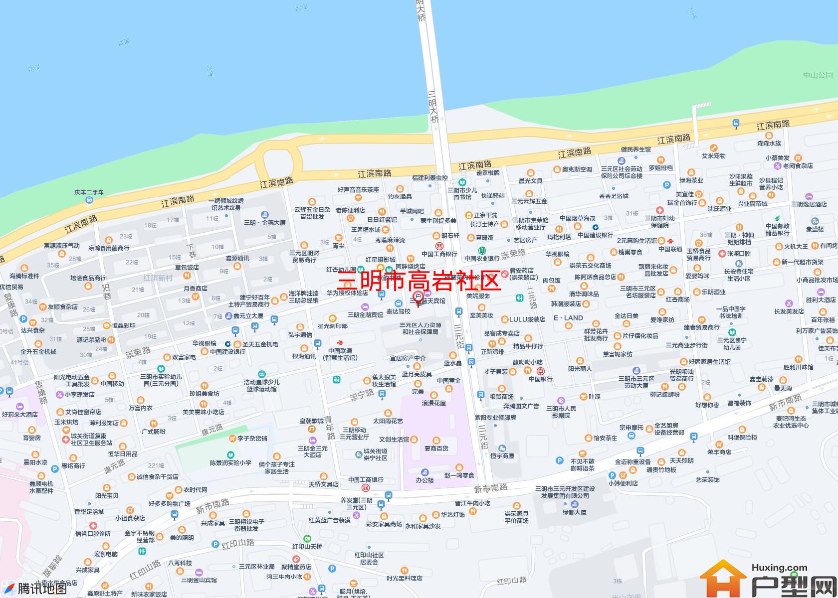 高岩社区小区 - 户型网
