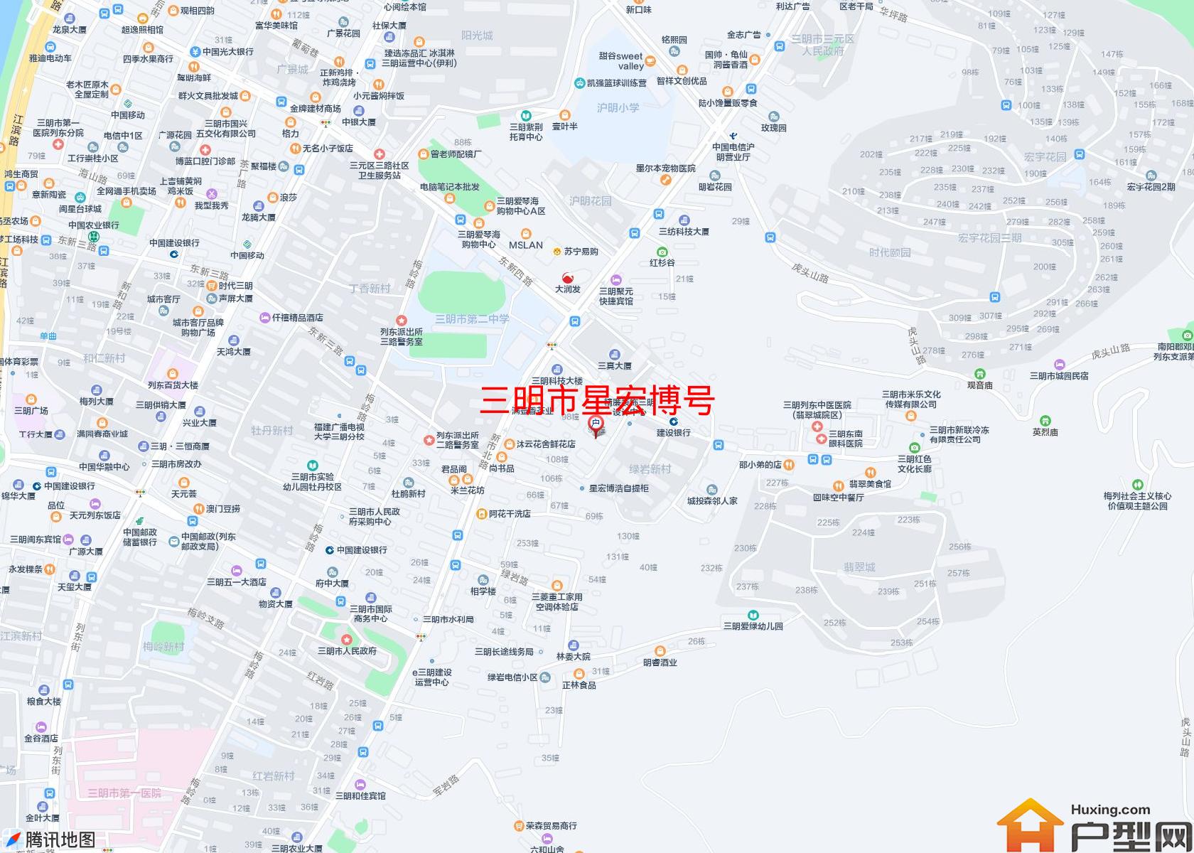 星宏博号小区 - 户型网