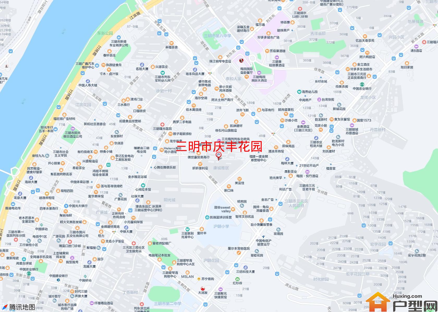 庆丰花园小区 - 户型网