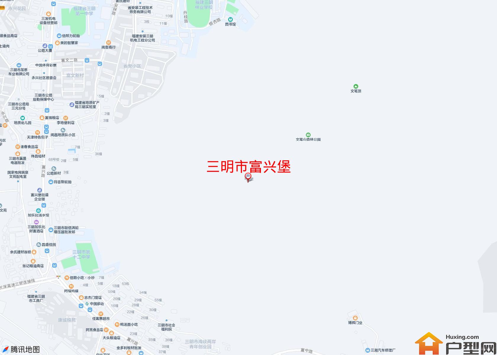 富兴堡小区 - 户型网