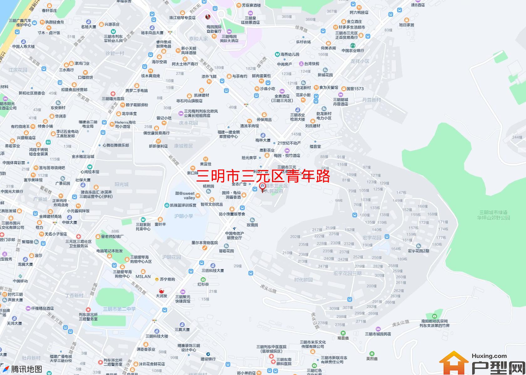 三元区青年路小区 - 户型网