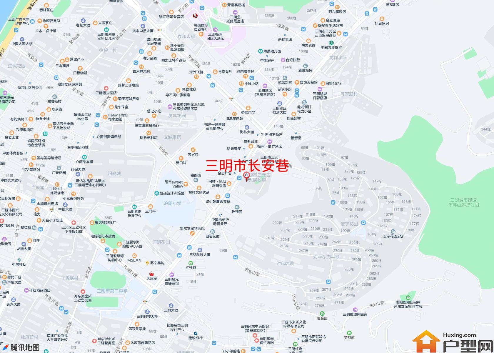 长安巷小区 - 户型网