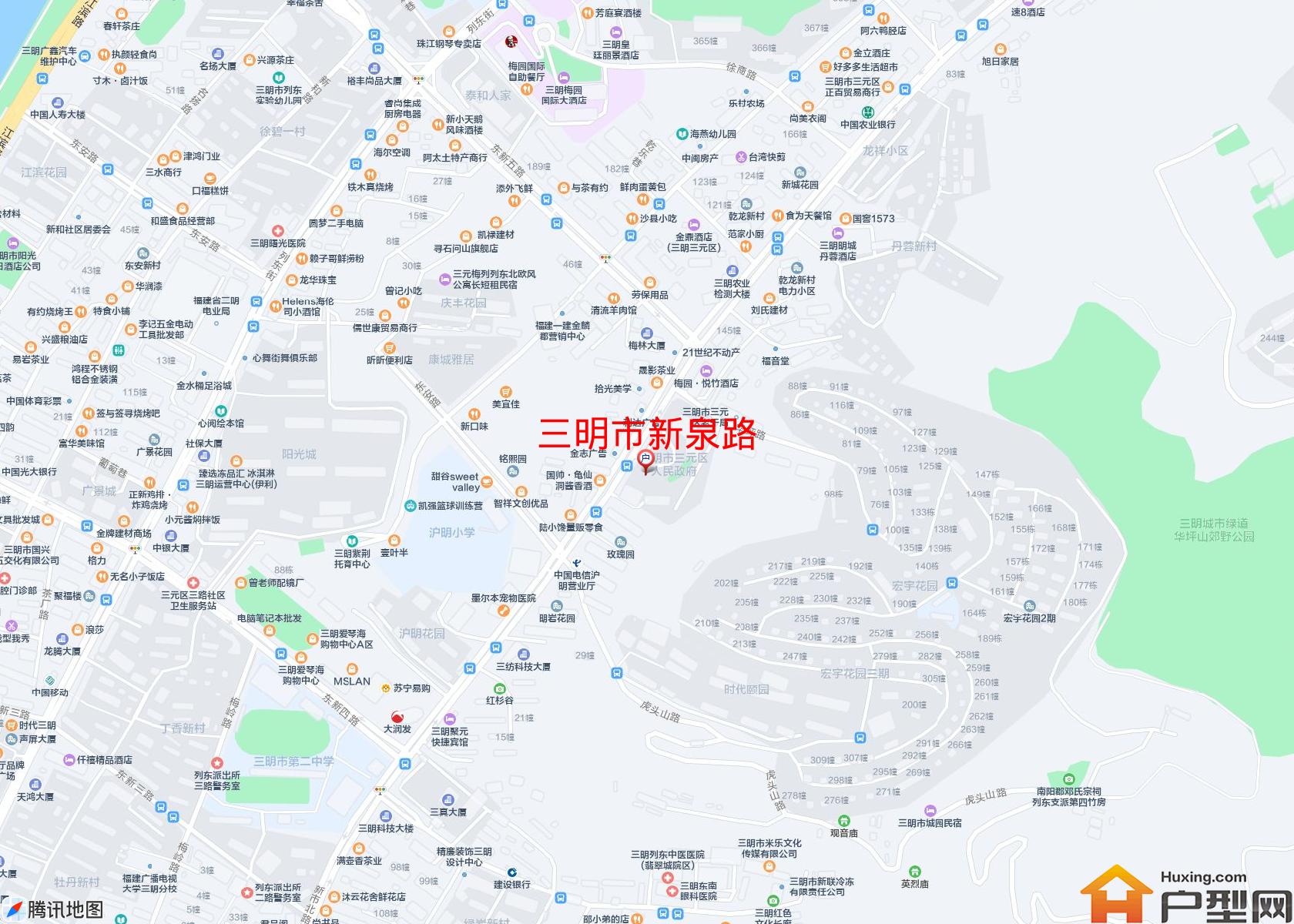 新泉路小区 - 户型网