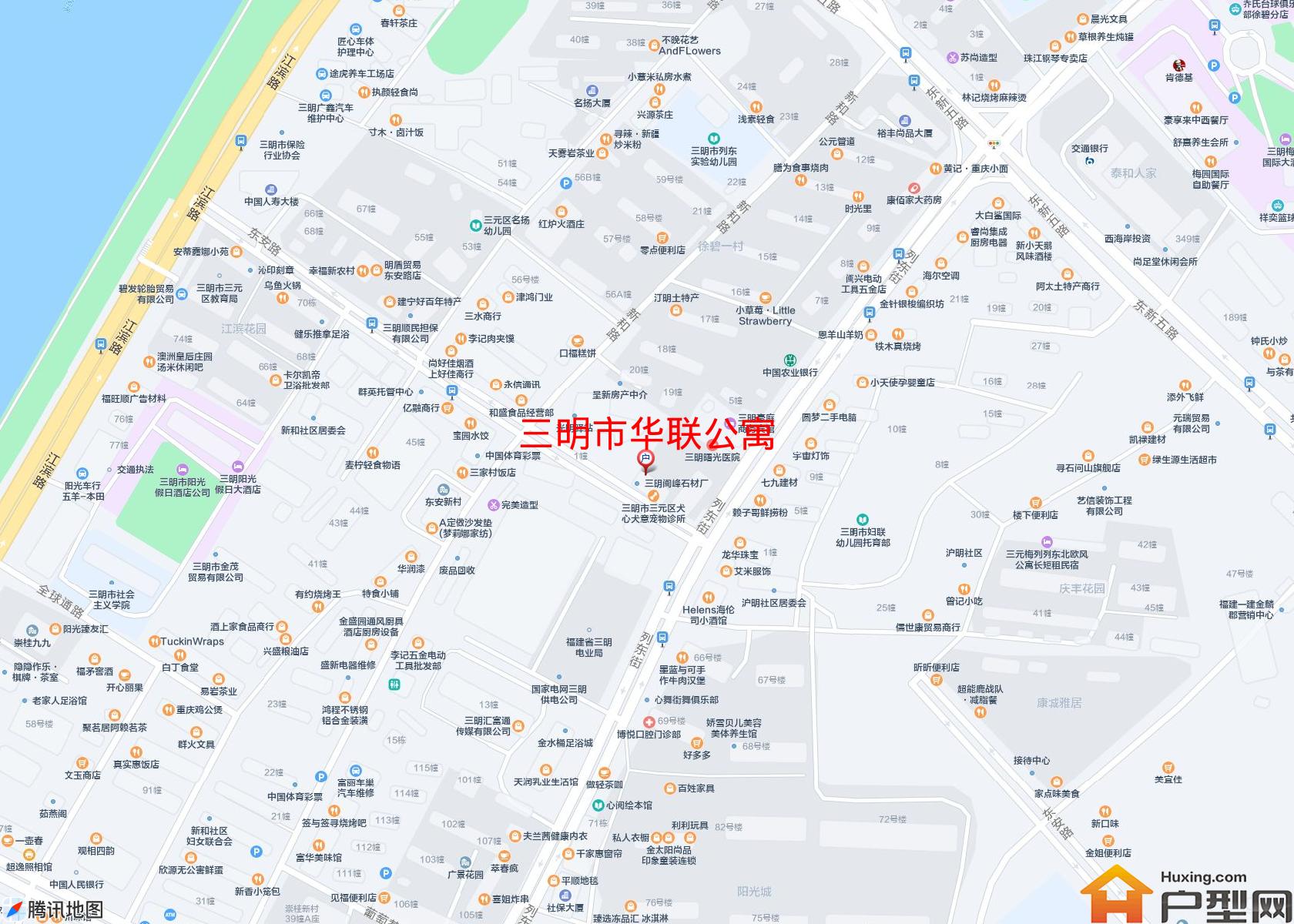 华联公寓小区 - 户型网