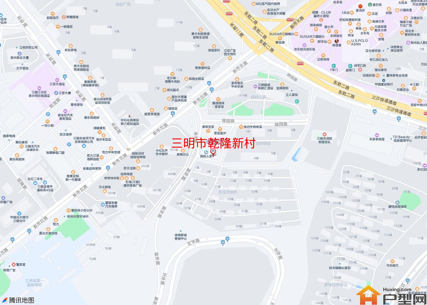 乾隆新村小区 - 户型网