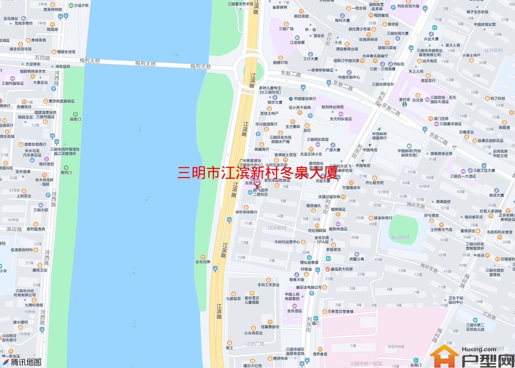 江滨新村冬泉大厦小区 - 户型网