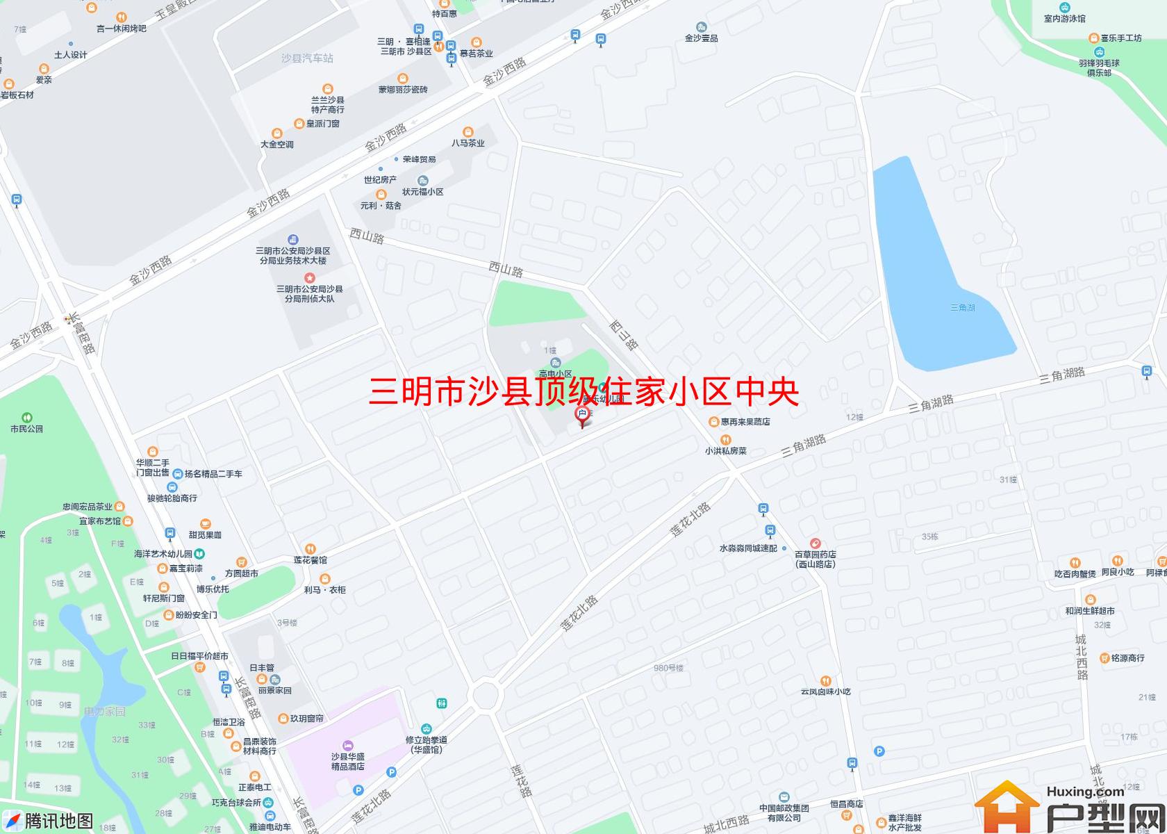 沙县顶级住家小区中央小区 - 户型网
