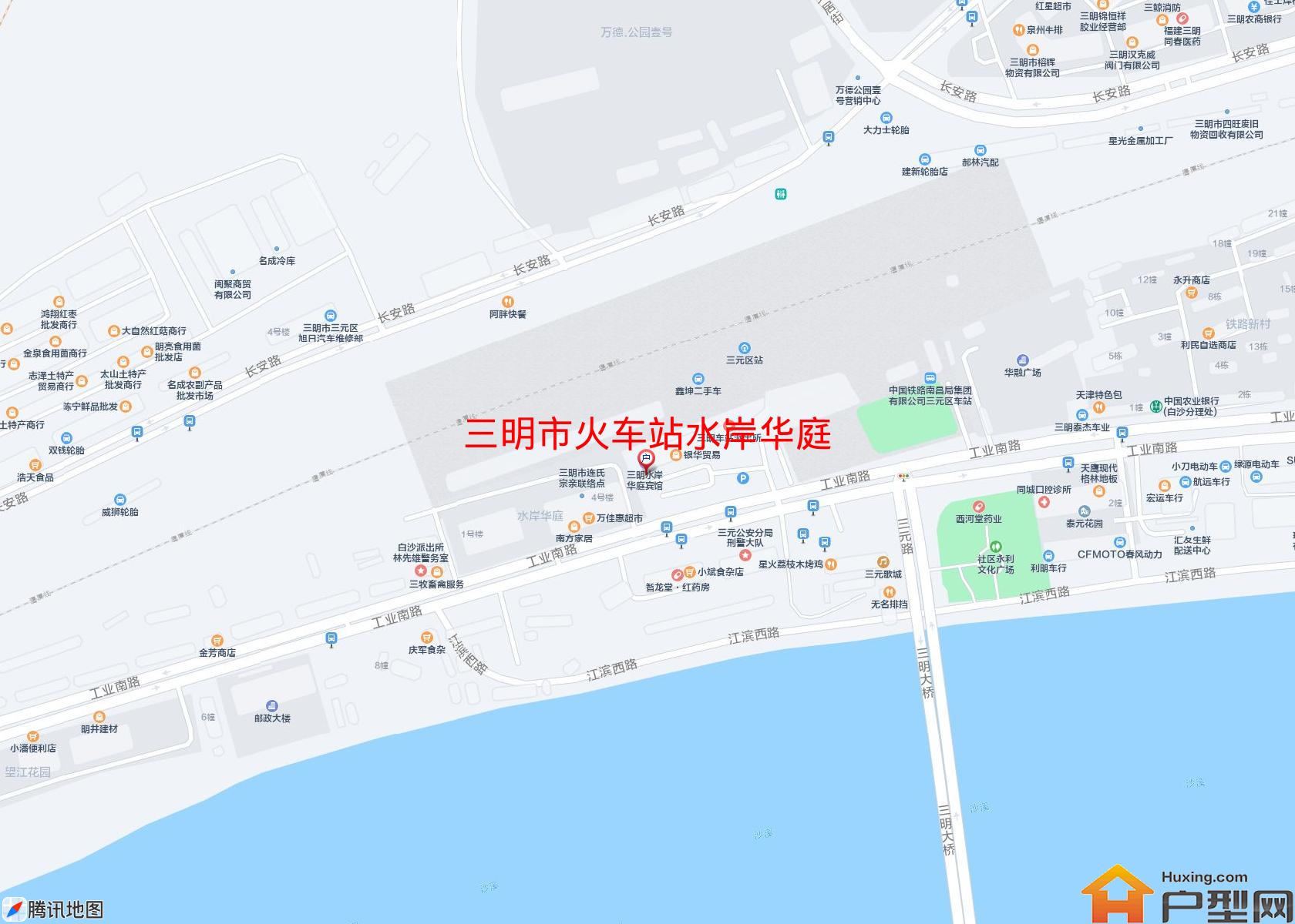 火车站水岸华庭小区 - 户型网