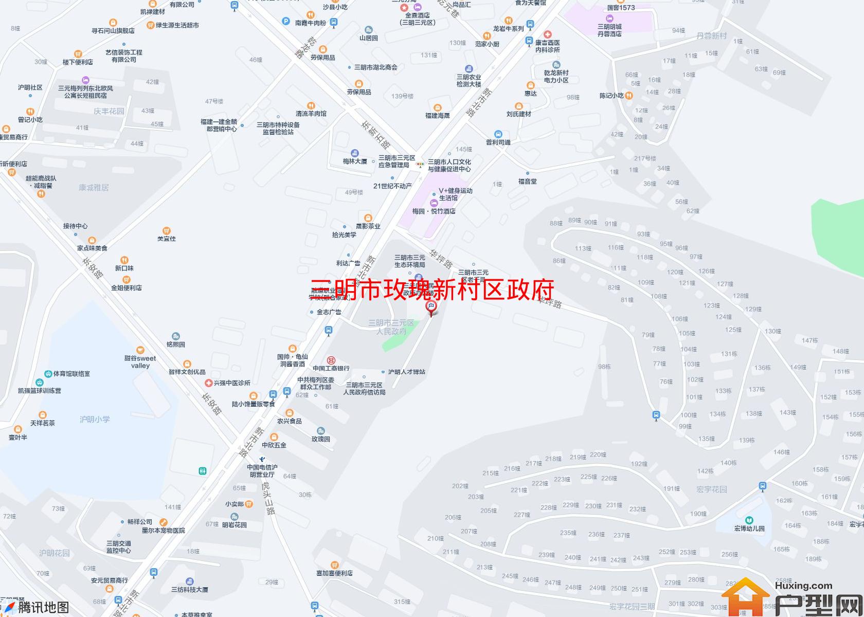 玫瑰新村区政府小区 - 户型网