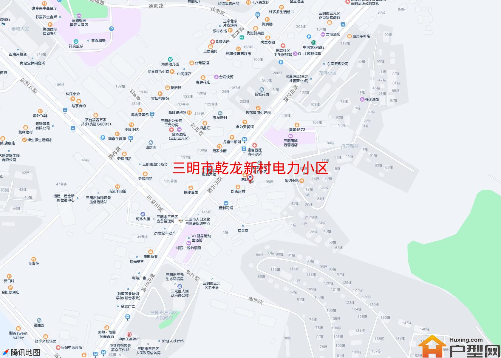 乾龙新村电力小区小区 - 户型网