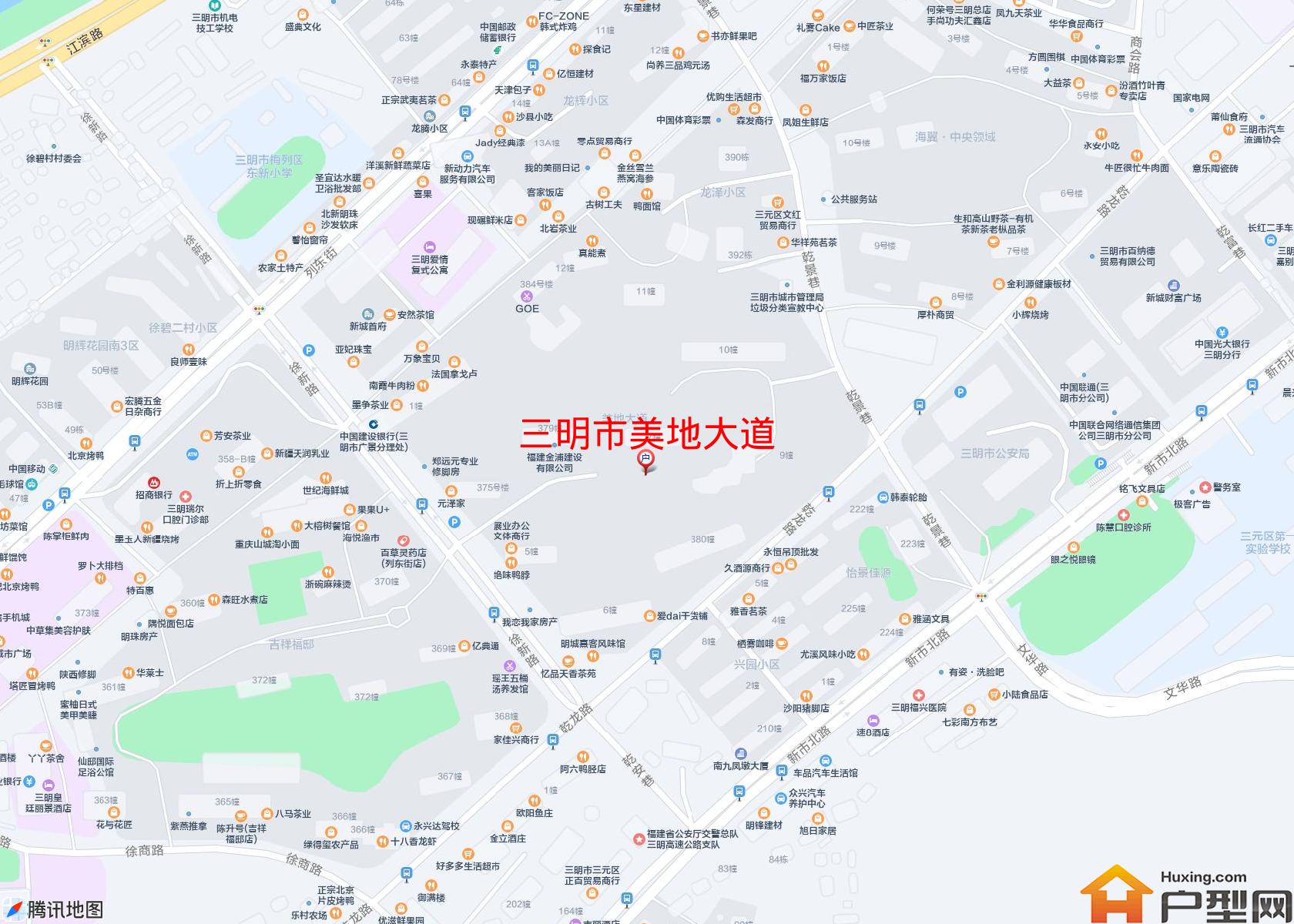 美地大道小区 - 户型网
