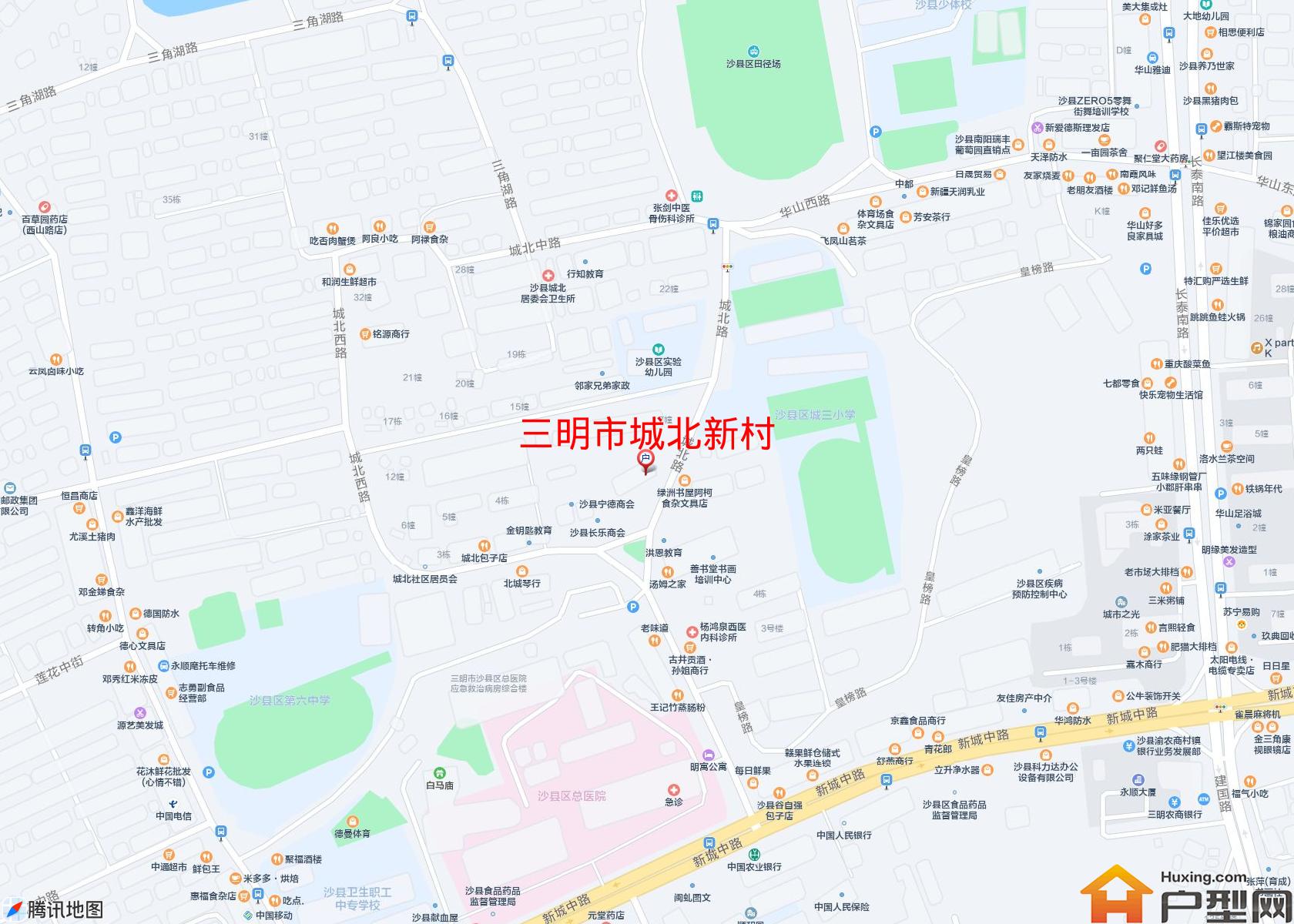城北新村小区 - 户型网
