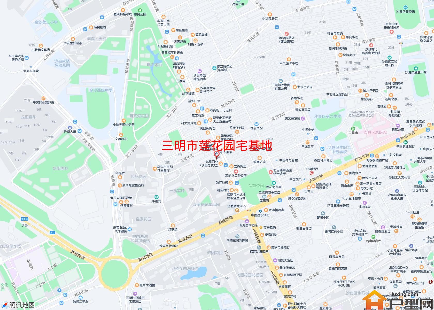 莲花园宅基地小区 - 户型网