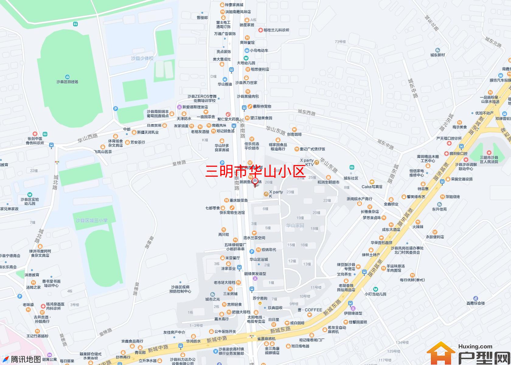 华山小区小区 - 户型网