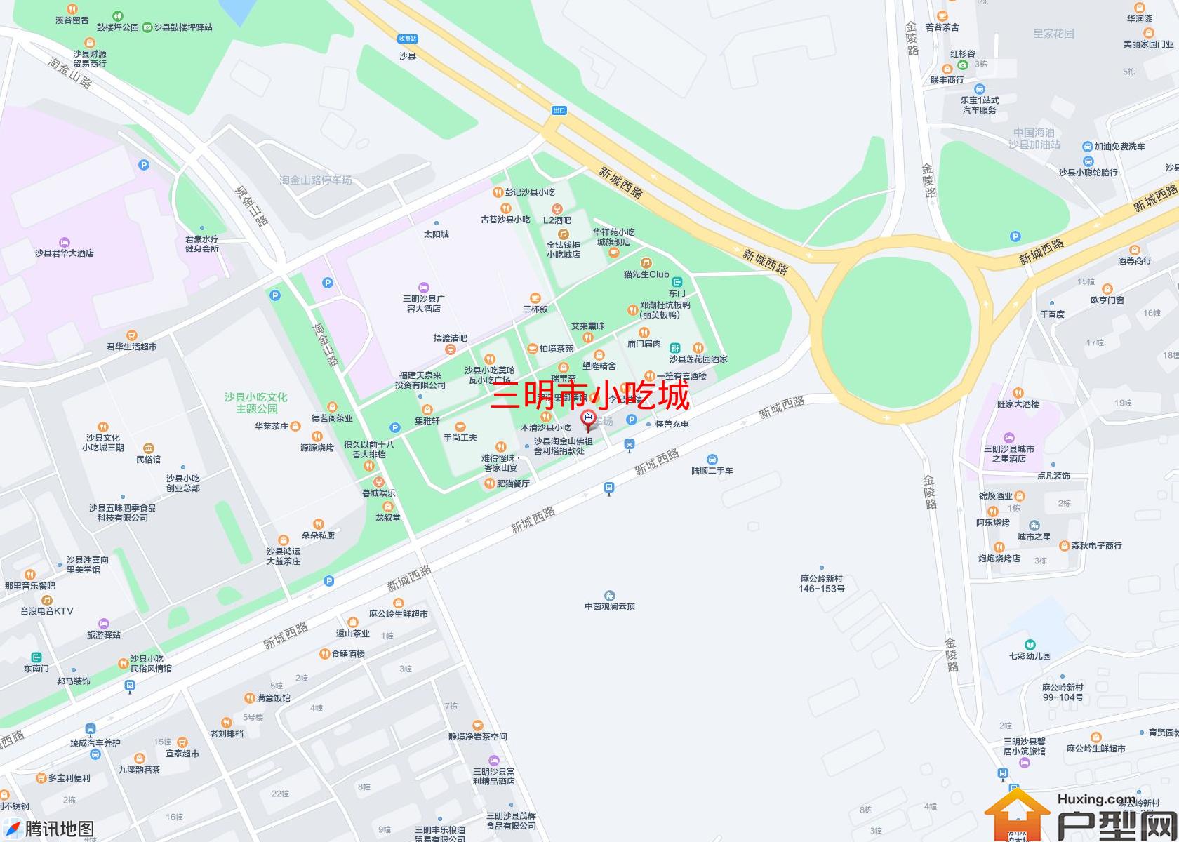 小吃城小区 - 户型网