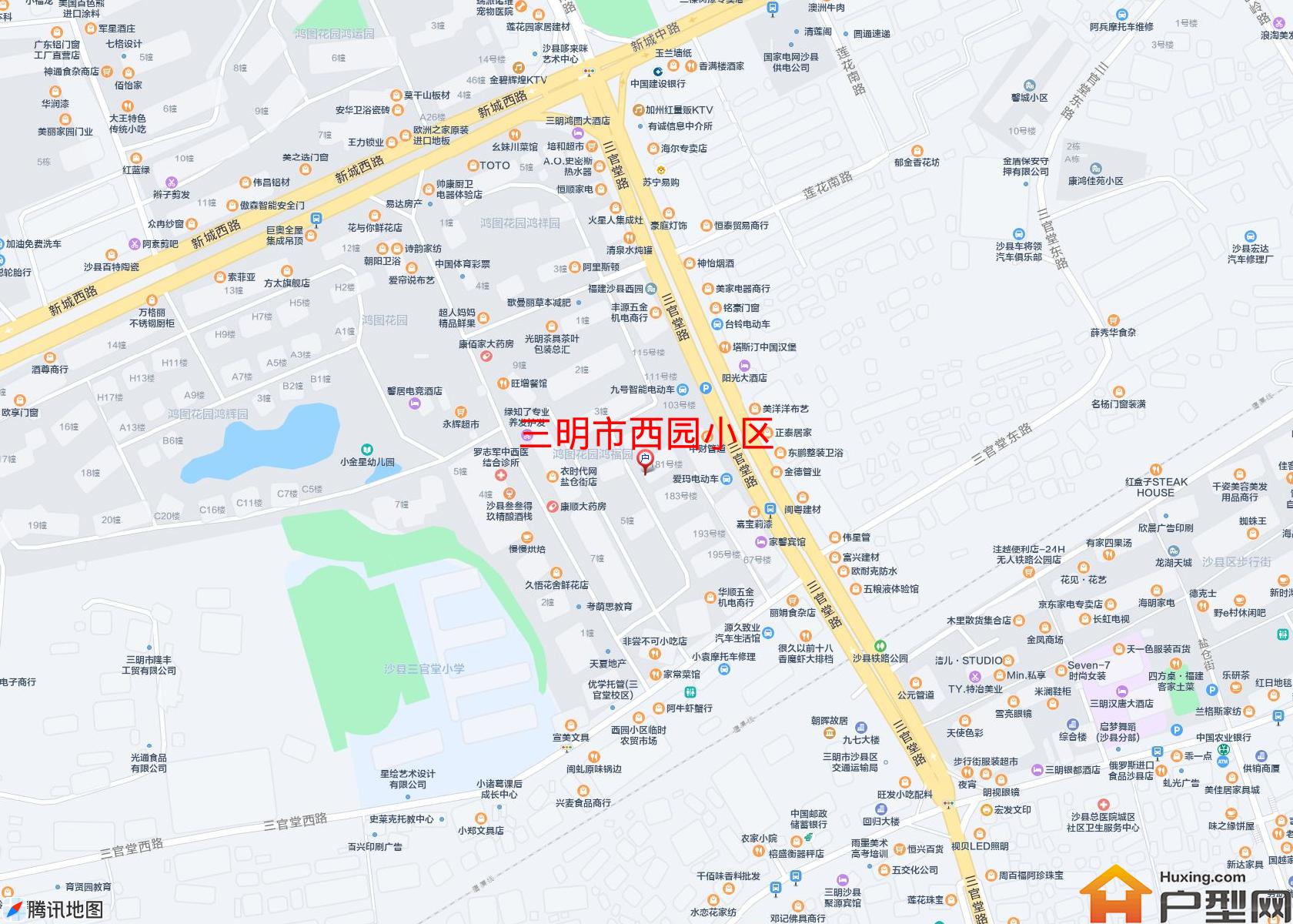 西园小区小区 - 户型网
