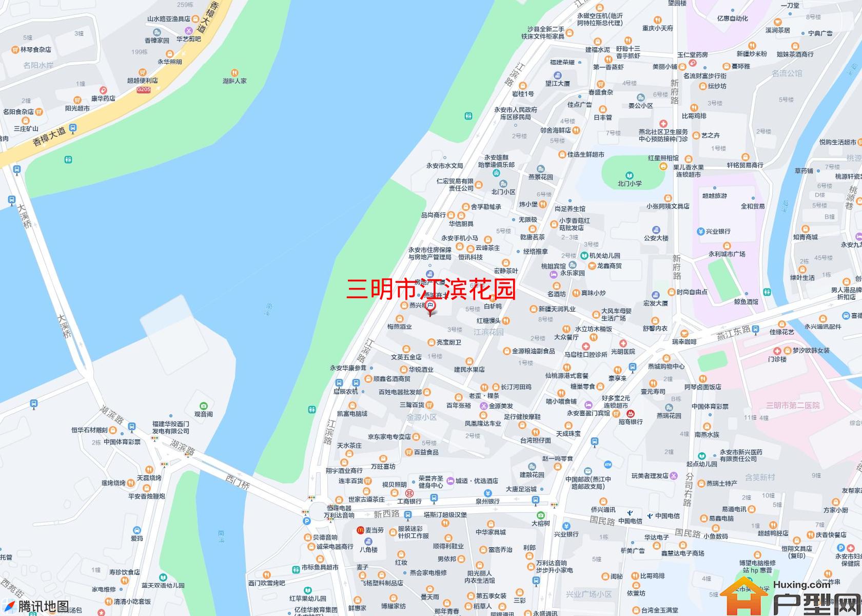 江滨花园小区 - 户型网
