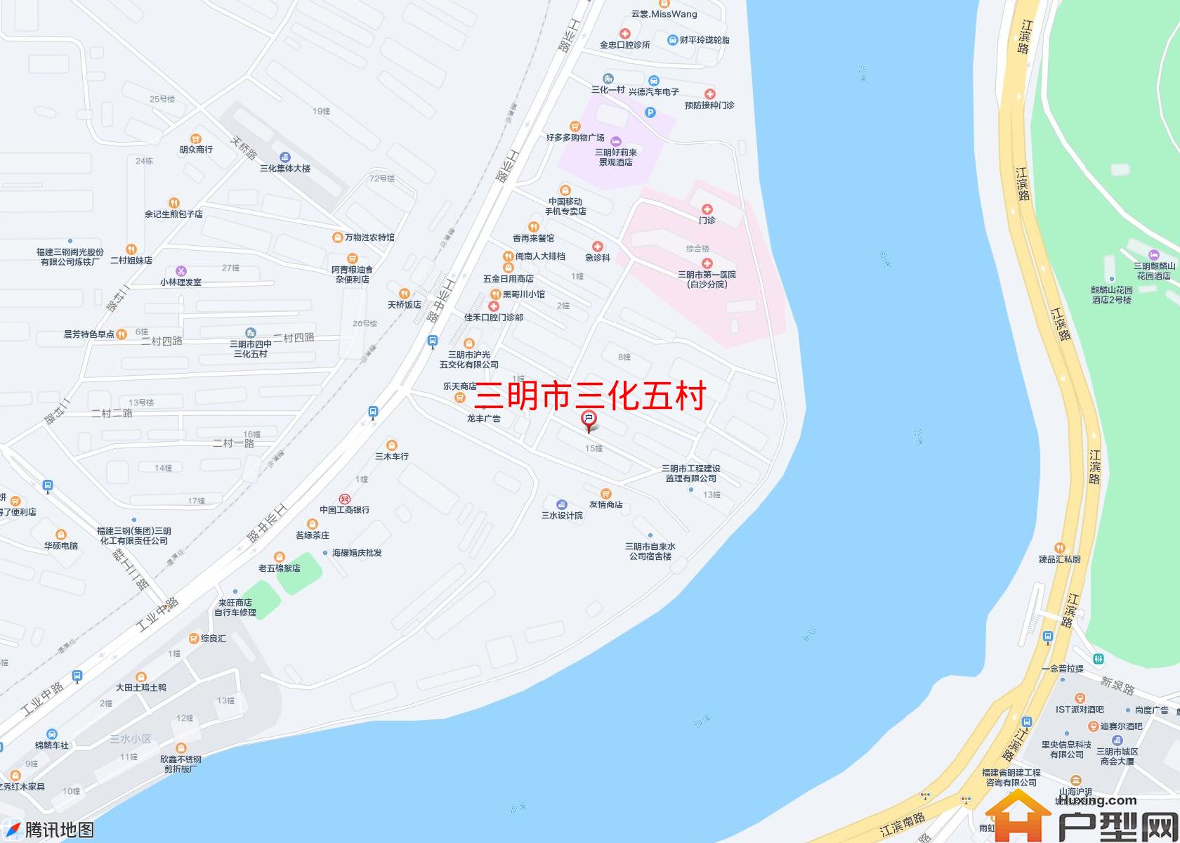 三化五村小区 - 户型网