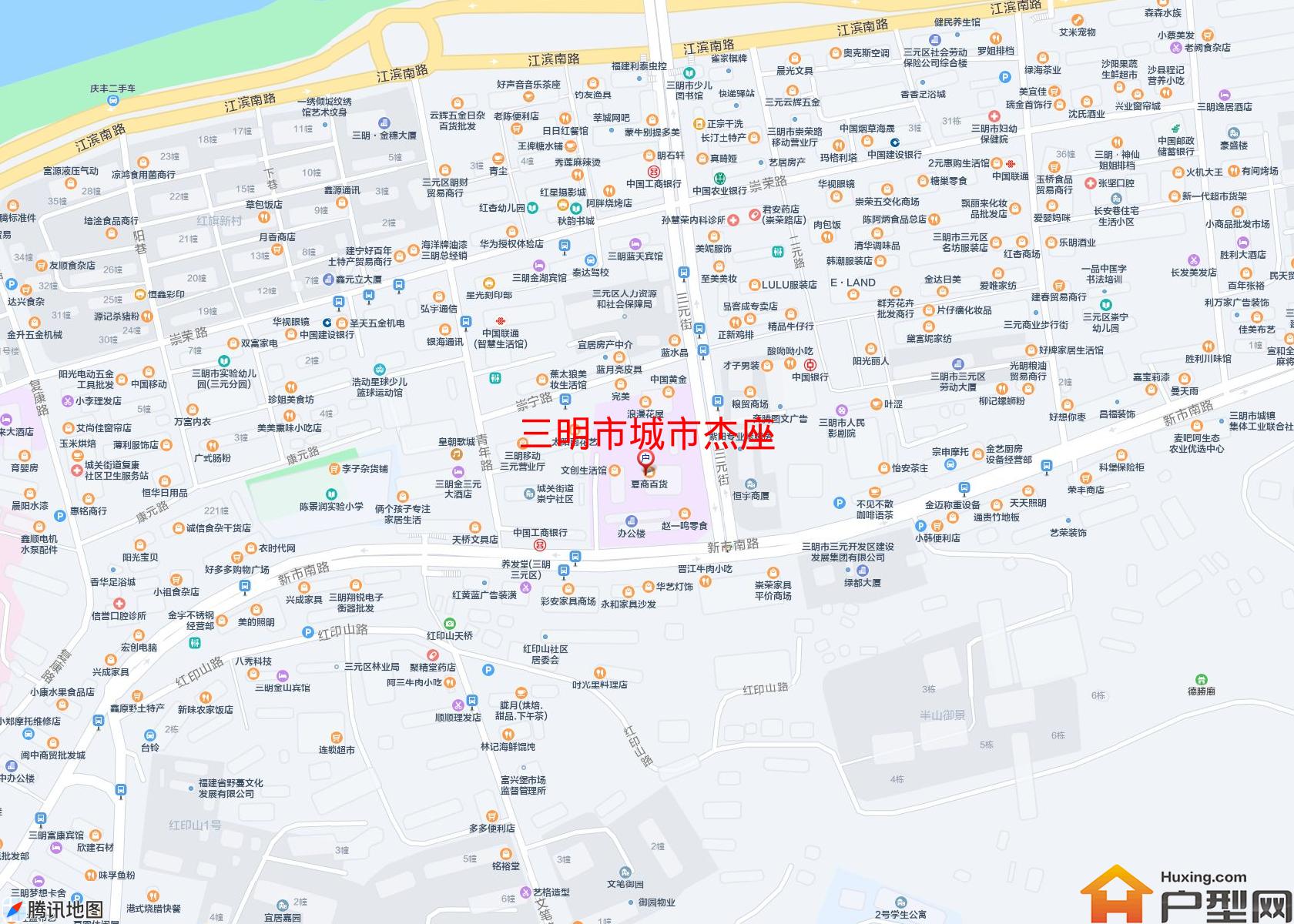 城市杰座小区 - 户型网