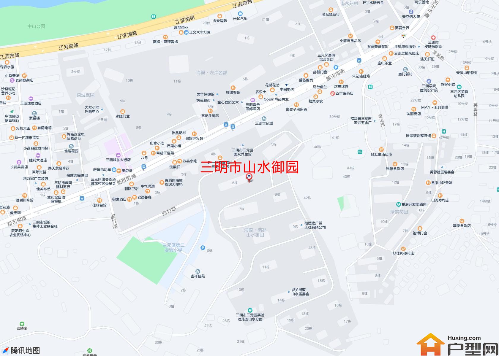 山水御园小区 - 户型网