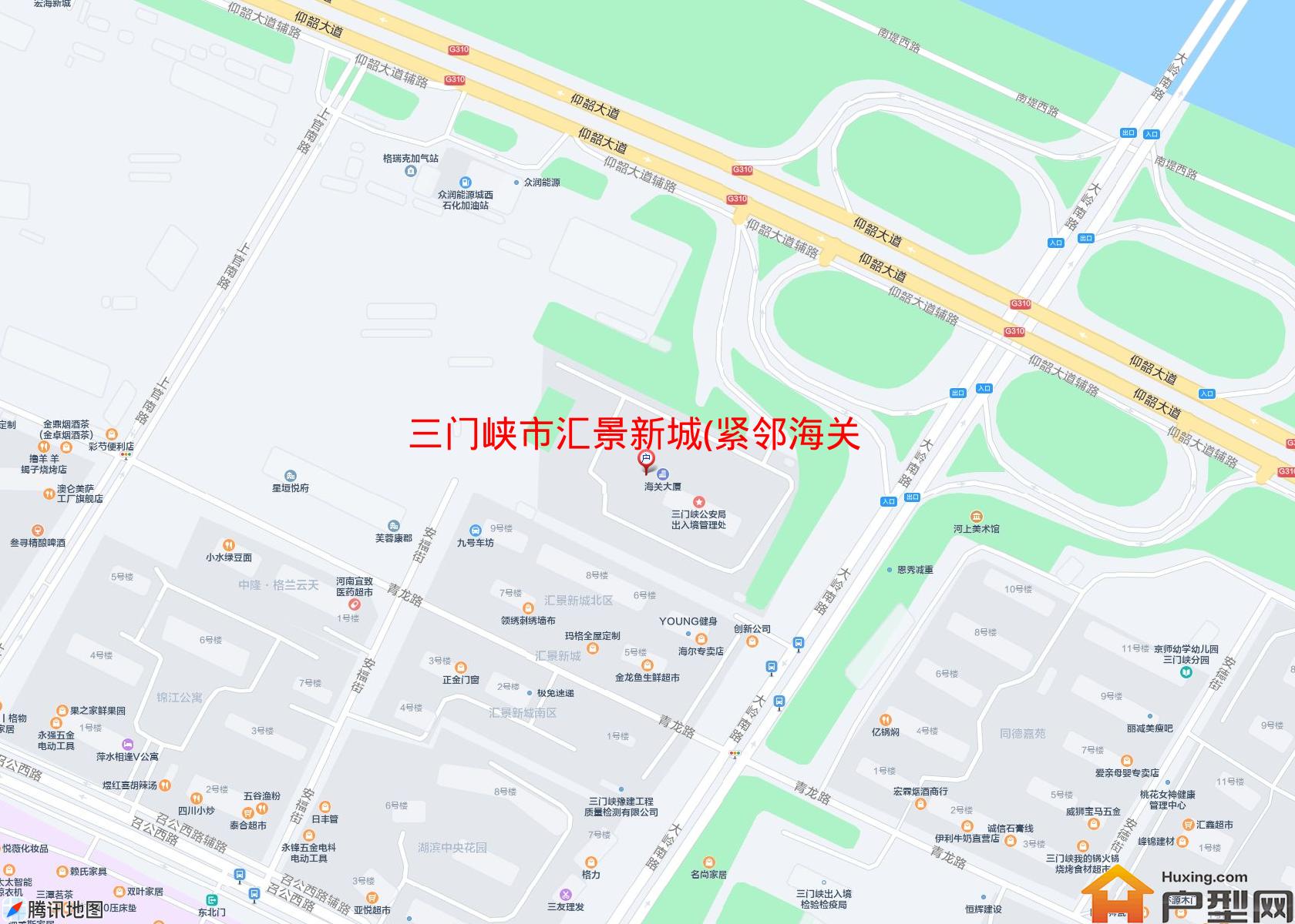 汇景新城(紧邻海关大楼)小区 - 户型网