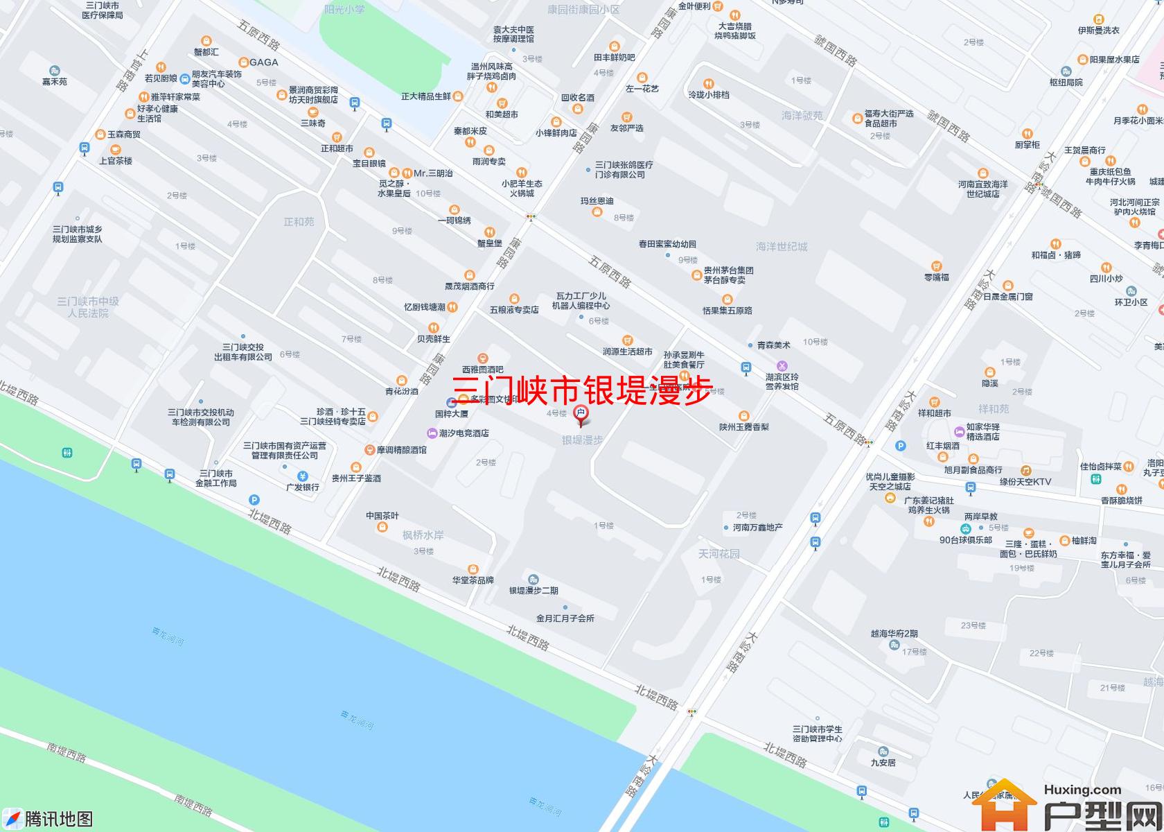 银堤漫步小区 - 户型网