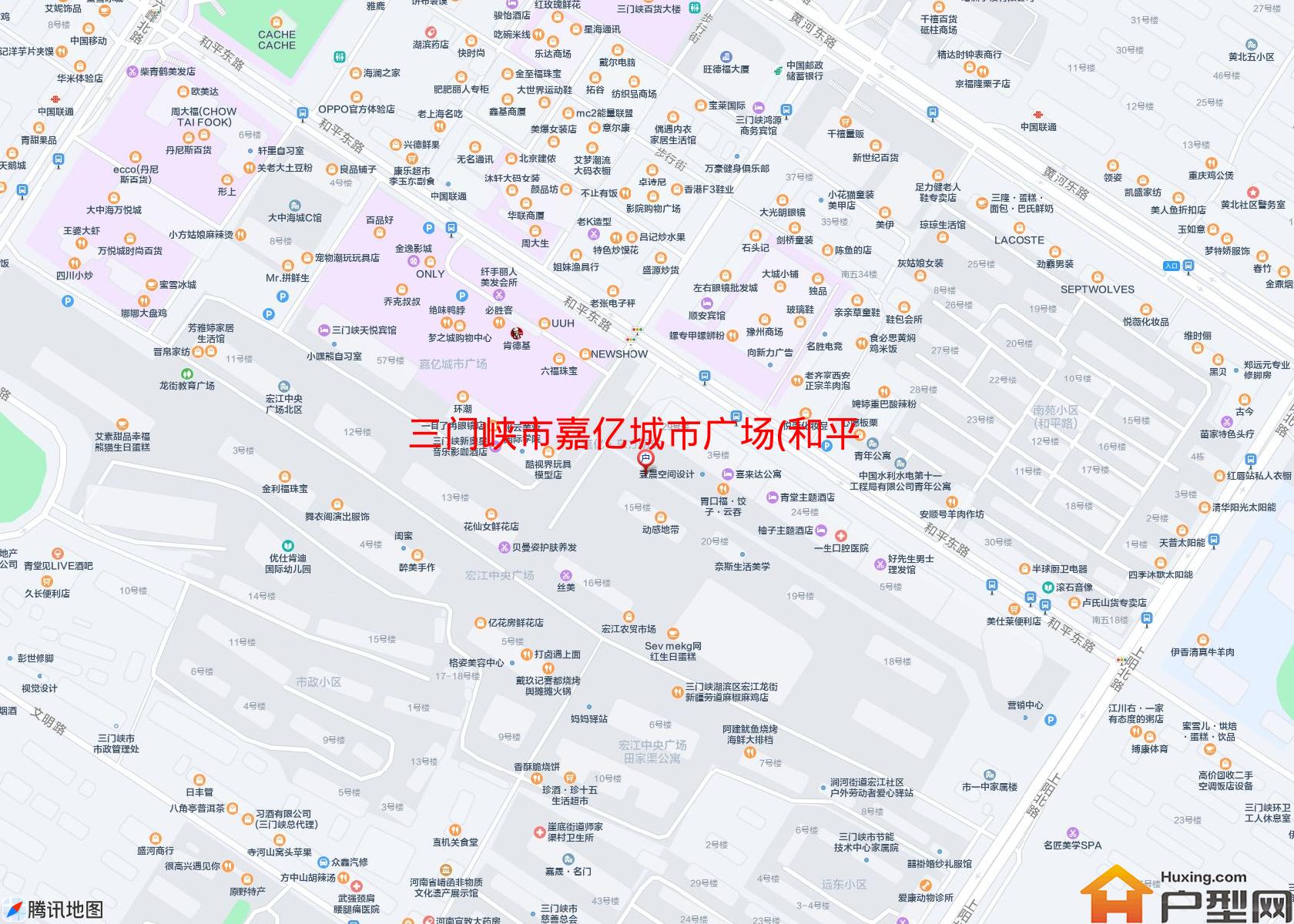 嘉亿城市广场(和平路)小区 - 户型网