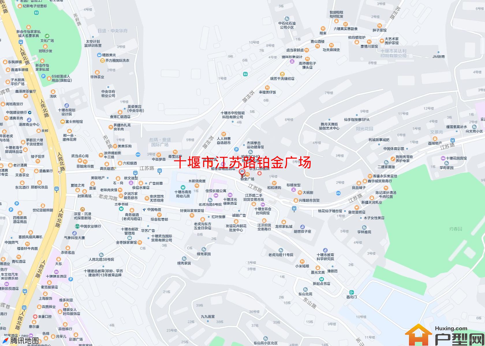 江苏路铂金广场小区 - 户型网