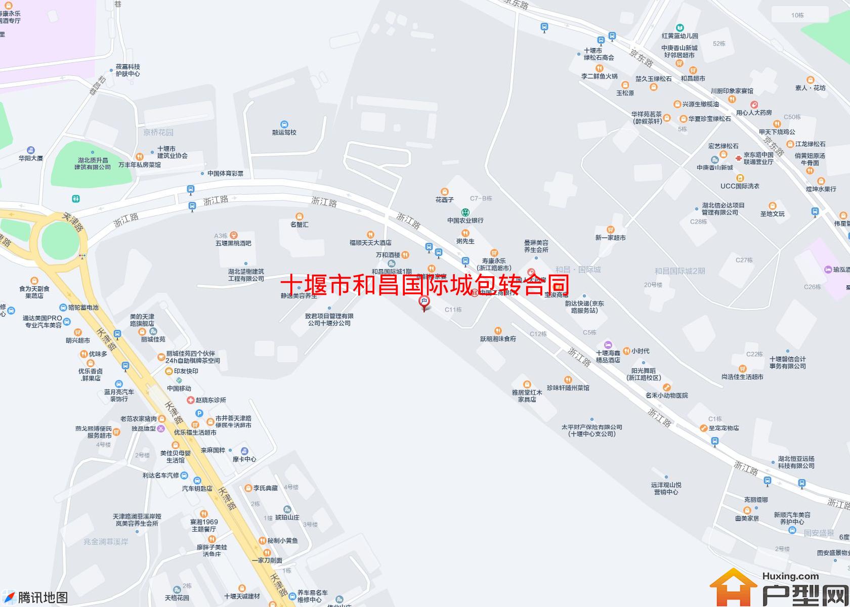 和昌国际城包转合同小区 - 户型网
