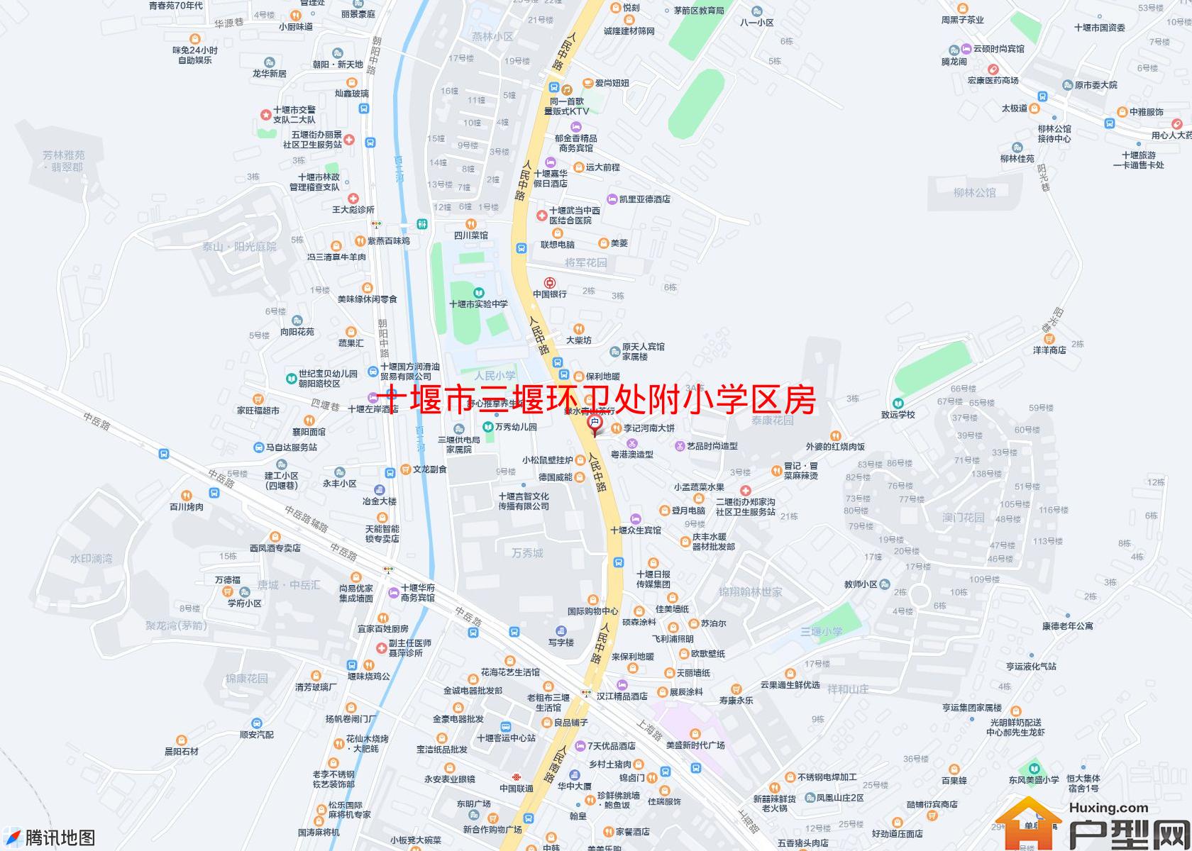 三堰环卫处附小学区房小区 - 户型网