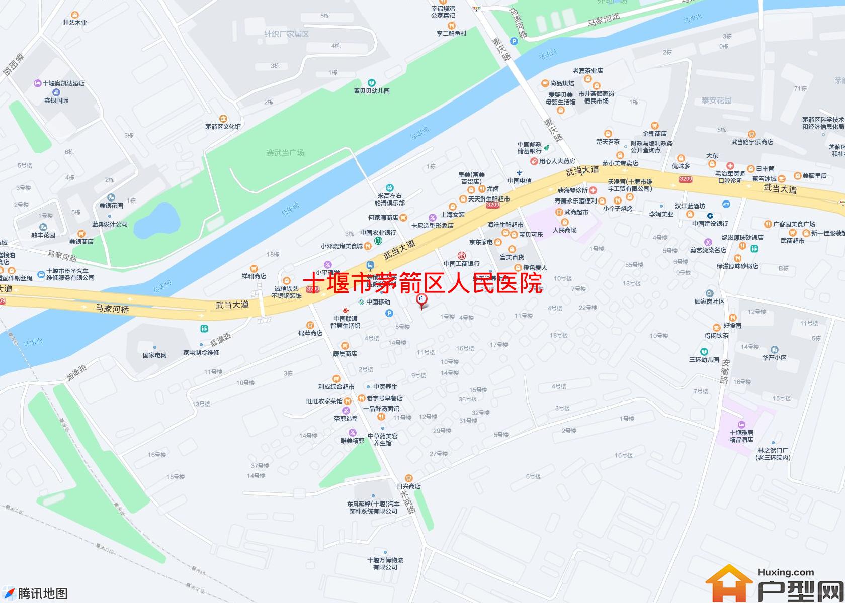 茅箭区人民医院小区 - 户型网
