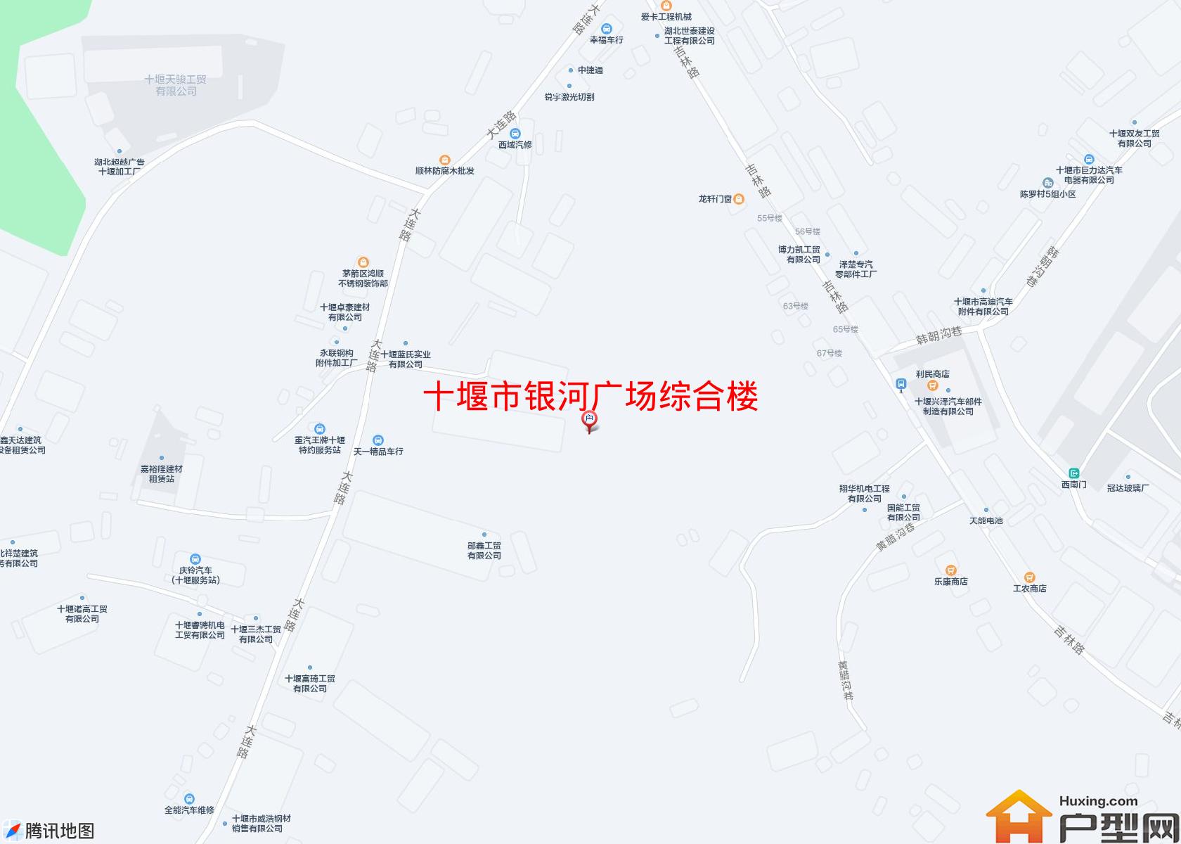 银河广场综合楼小区 - 户型网