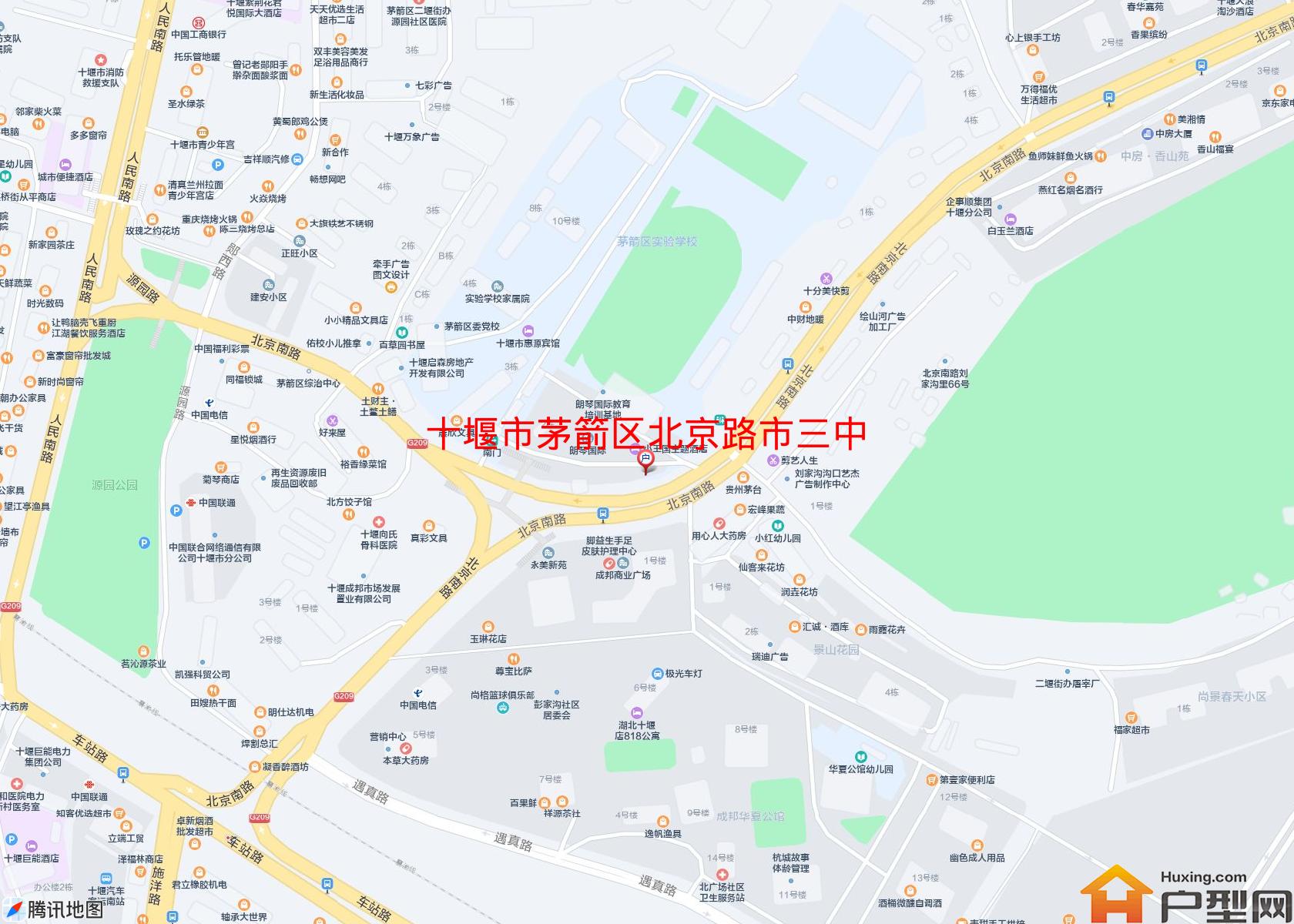 茅箭区北京路市三中小区 - 户型网