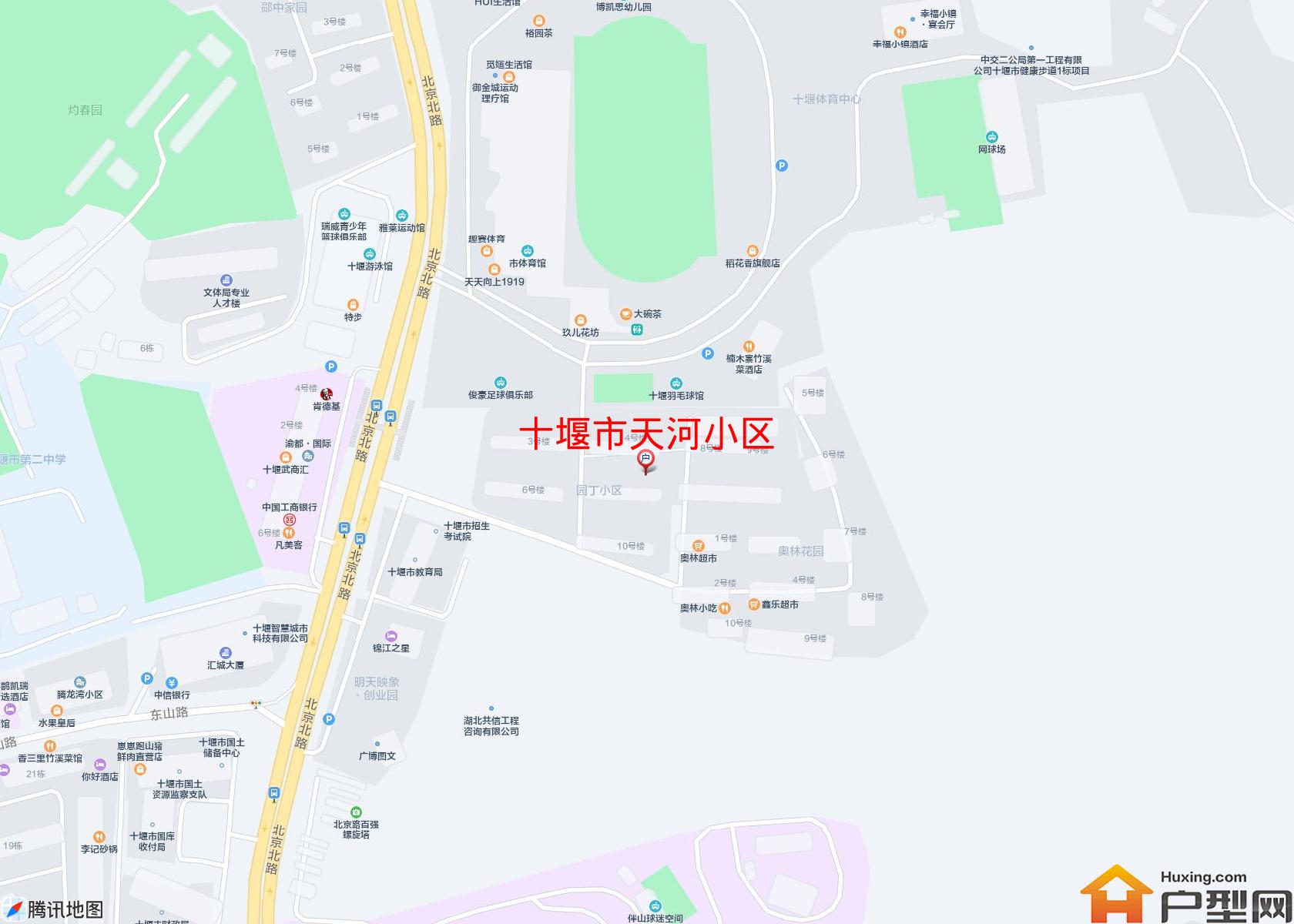 天河小区小区 - 户型网