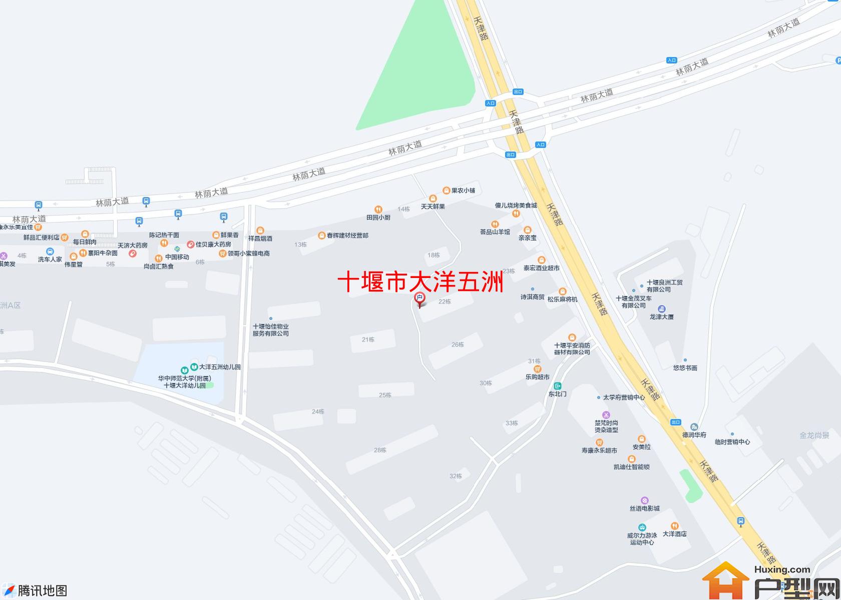 大洋五洲小区 - 户型网