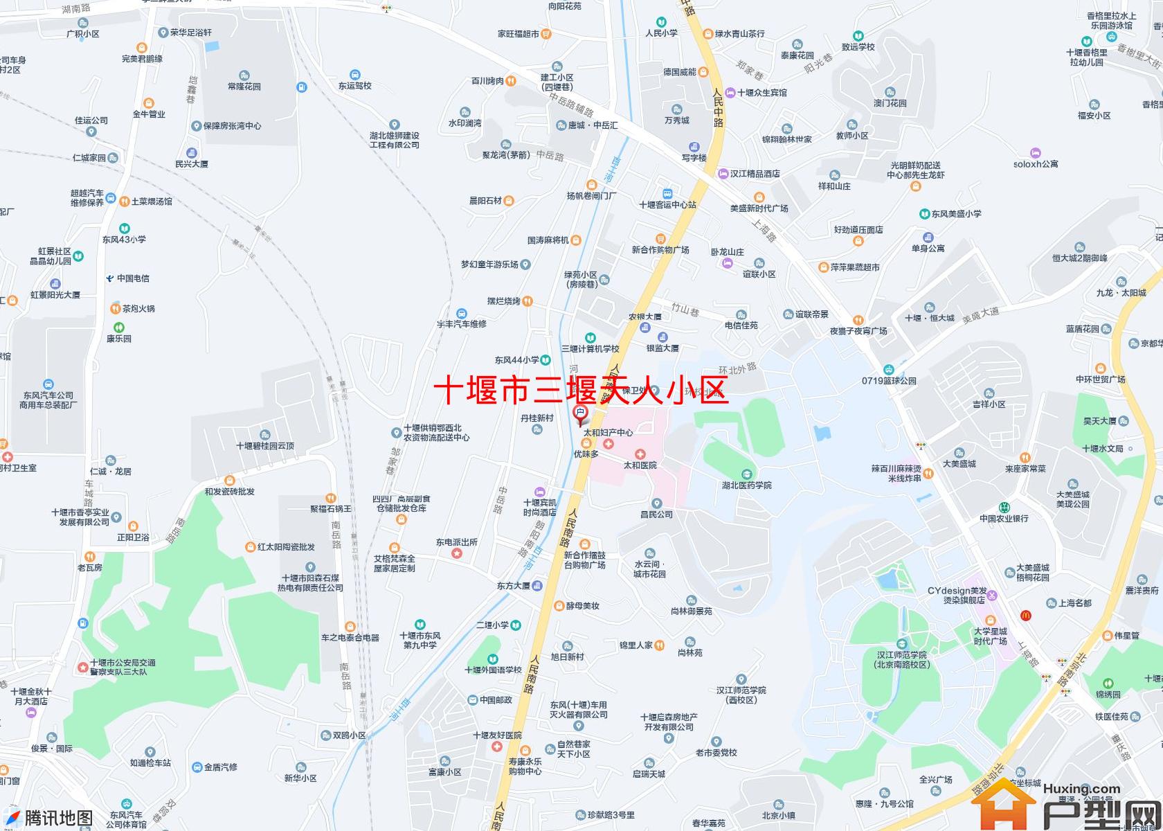 三堰天人小区小区 - 户型网