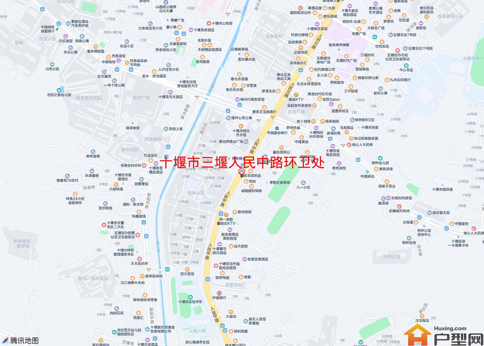 三堰人民中路环卫处小区 - 户型网